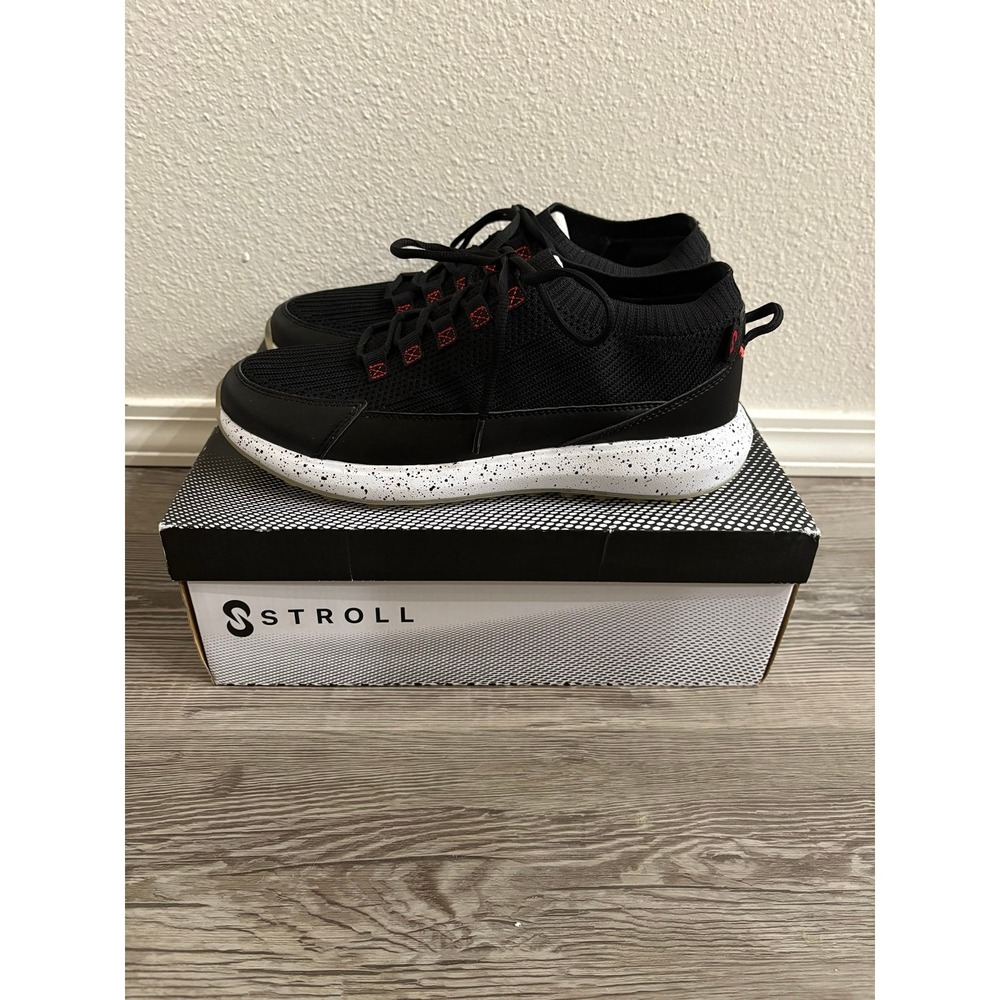 Stroll Performance‎ Knit Golf Shoe Red Black Laces Sporty Mens Sise 10 NWT